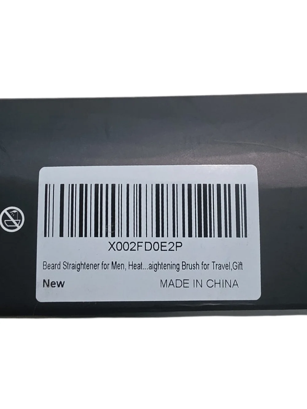 Raffi Black Beard Straightener Box – Sleek Black Styling Tool